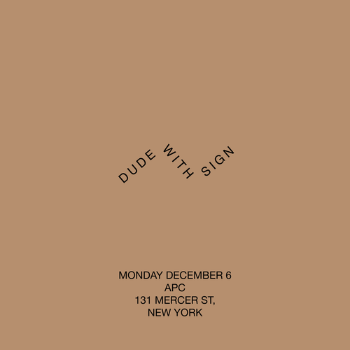 BOOK SIGNING | DUDE WITH SIGN | NY