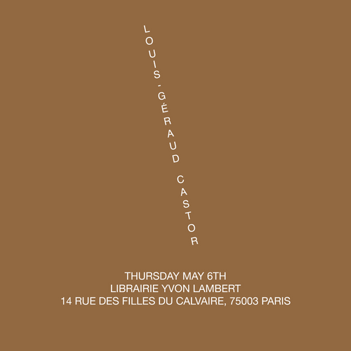 BOOK SIGNINGS | LOUIS-GÉRAUD CASTOR