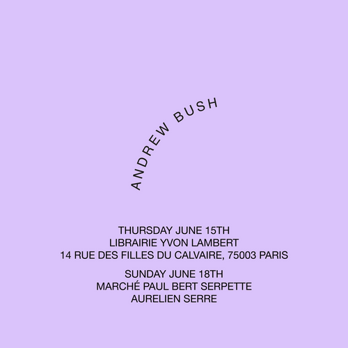 BOOK SIGNING I ANDREW BUSH & EMANUELE COCCIA
