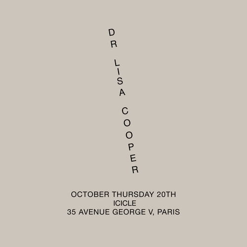 BOOK SIGNING AND TALK I DR LISA COOPER | ICICLE PARIS