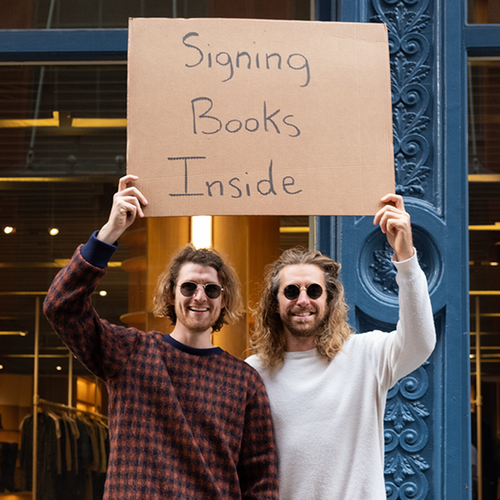 BOOK SIGNING | DUDE WITH SIGN | NY
