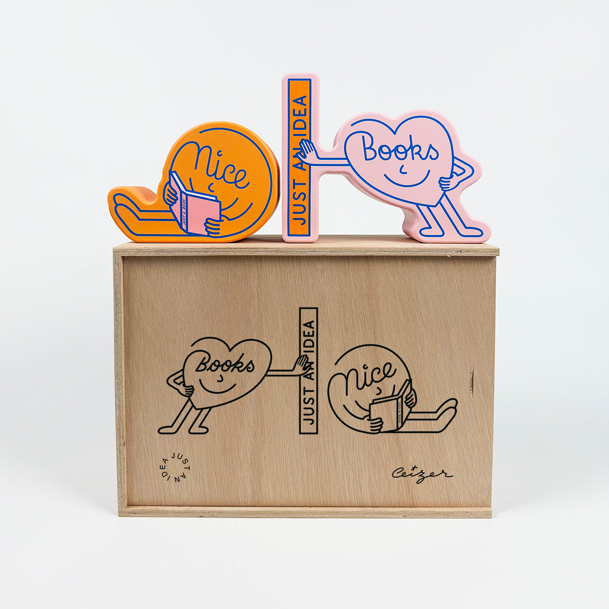 JUST AN IDEA X CEIZER – JUST AN IDEA BOOKS